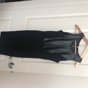 Black /leather dress
